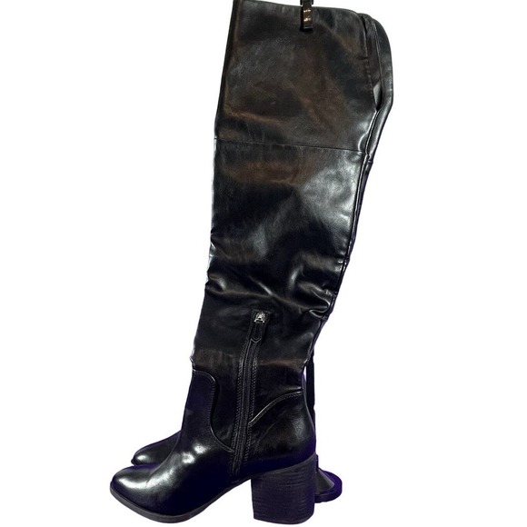 BP. Women's Black Over The Knee LUKE Boots Shoe‎ Size 7.5-NEW - Picture 5 of 7